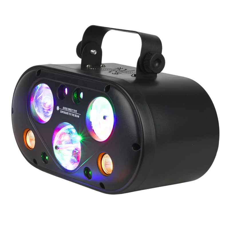 LIGHT4ME ULTRABOX 1 RGBA 6 LED-multieffektlampe