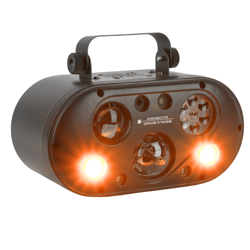 LIGHT4ME ULTRABOX 1 RGBA 6 LED-multieffektlampe