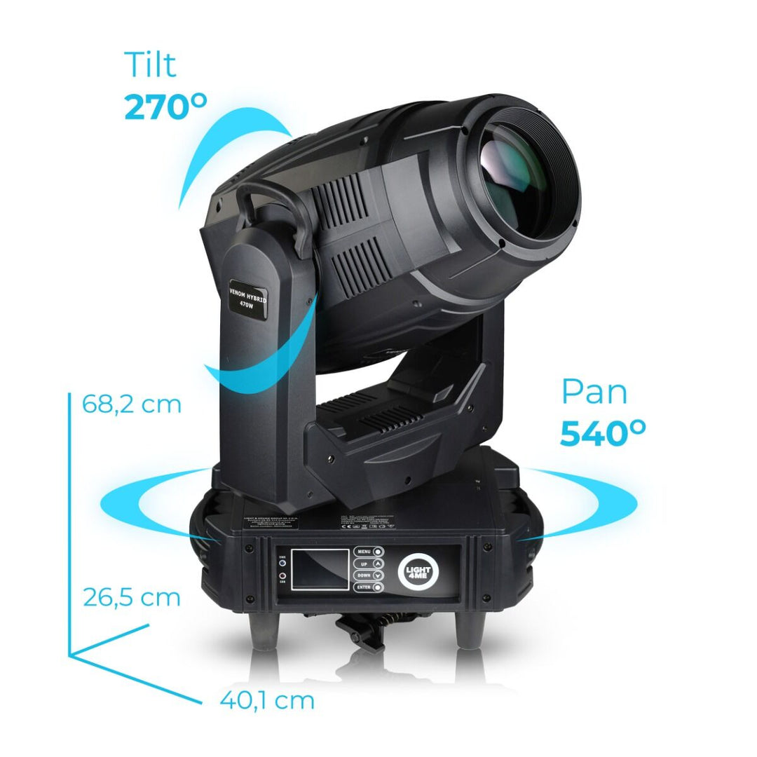 Light4Me Venom Hybrid 470W LED CMY