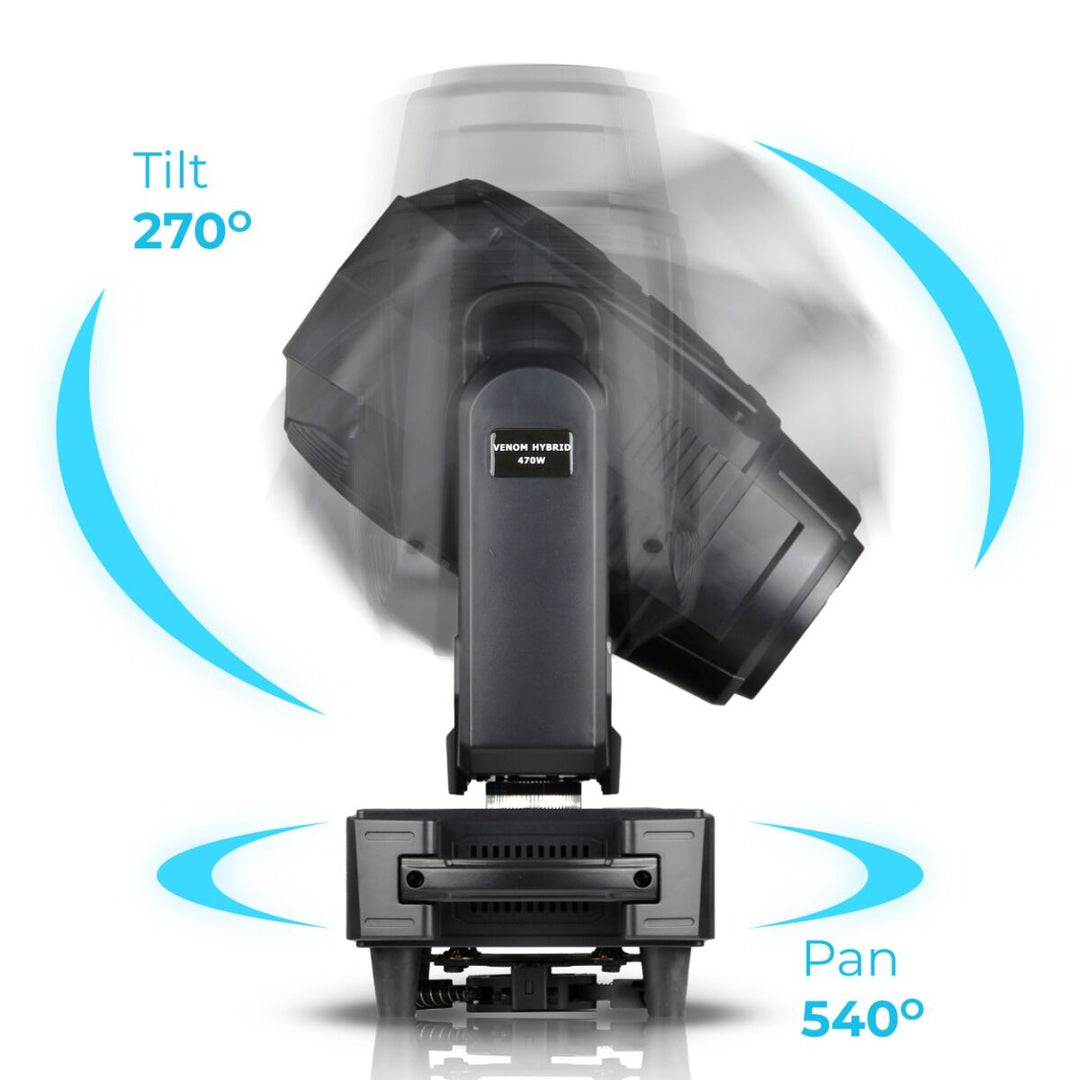 Light4Me Venom Hybrid 470W LED CMY