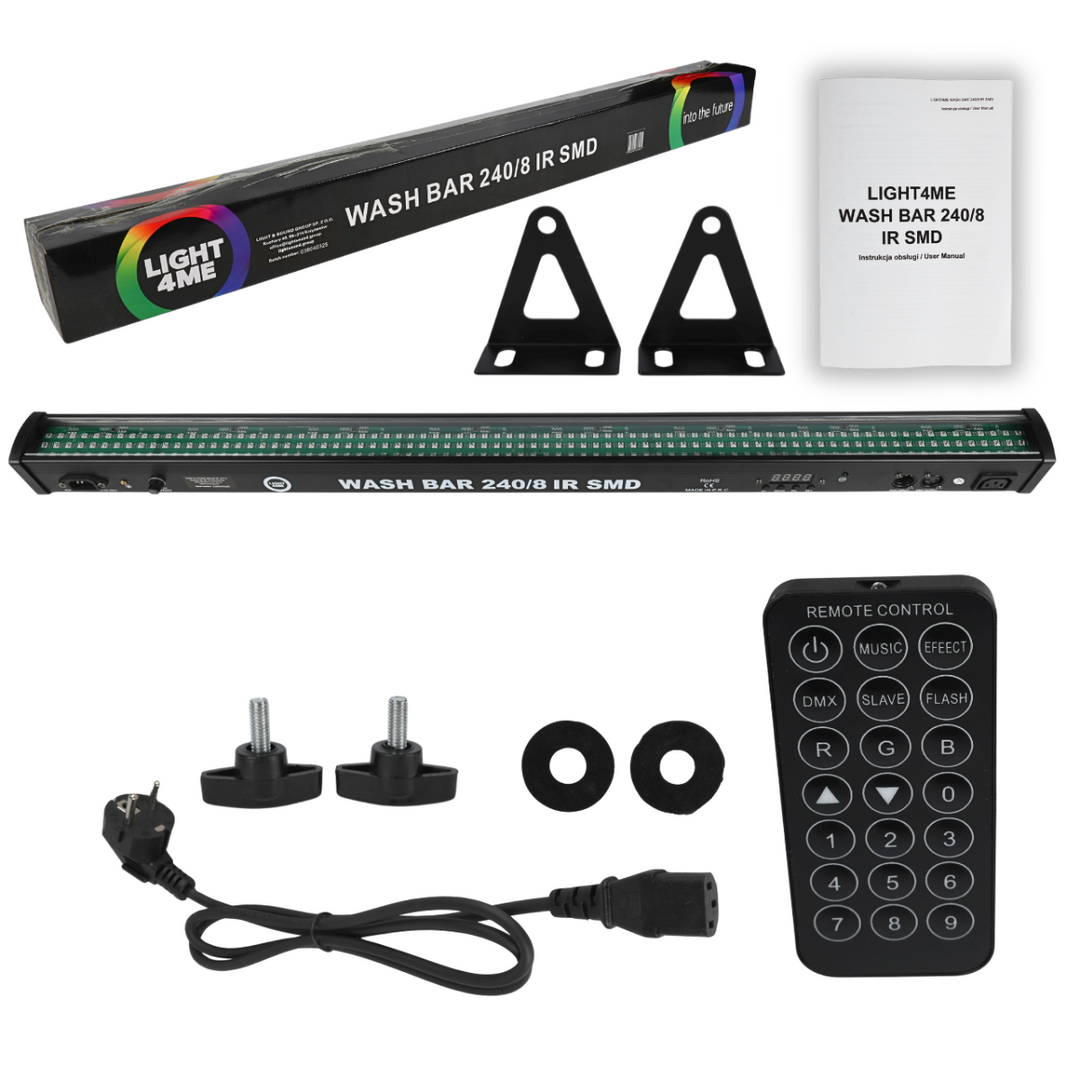 Light4Me Vegg-Wash 240/8 IR SMD