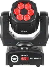 LIGHT4ME WIZARD v2 moving head FX-belysning