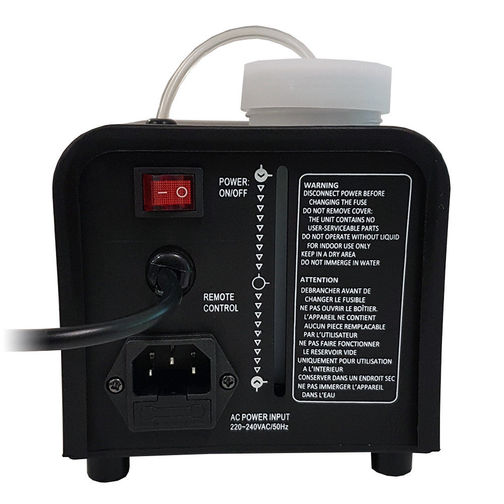 Røykmaskin (400 W, svart)