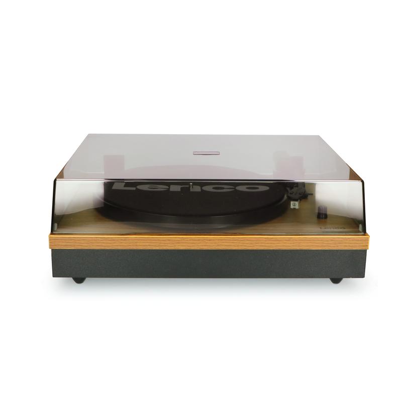 Lenco LS-300 platespiller med høyttalere (tre)