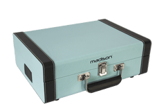 Madison Vintage platespiller med Bluetooth (lyseblå)