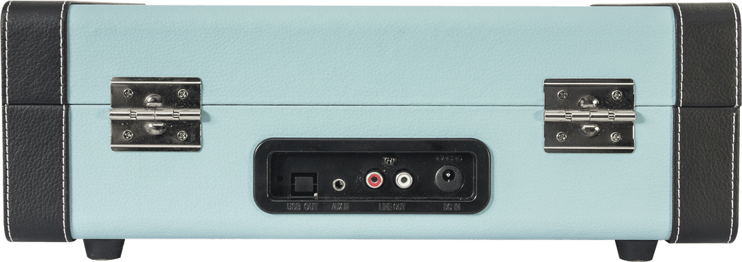 Madison Vintage platespiller med Bluetooth (lyseblå)