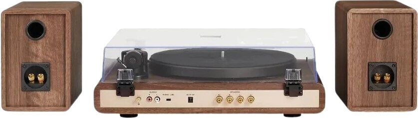 Crosley C65 platespiller med høyttalere, Valnøtt