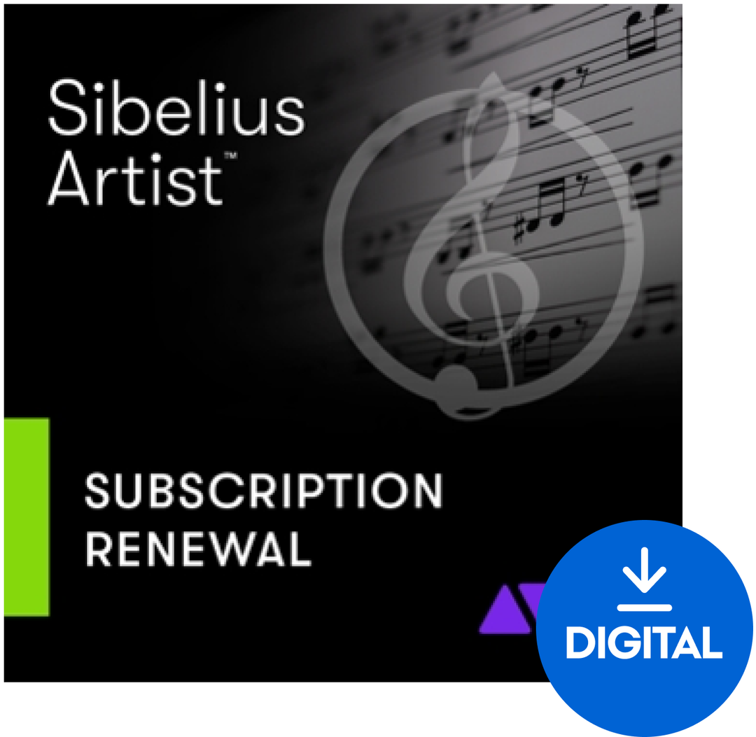Sibelius Artist-abonnement FORNYELSE