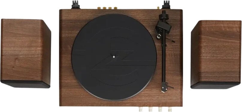 Crosley C65 platespiller med høyttalere, Valnøtt