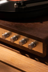 Crosley C65 platespiller med høyttalere, Valnøtt