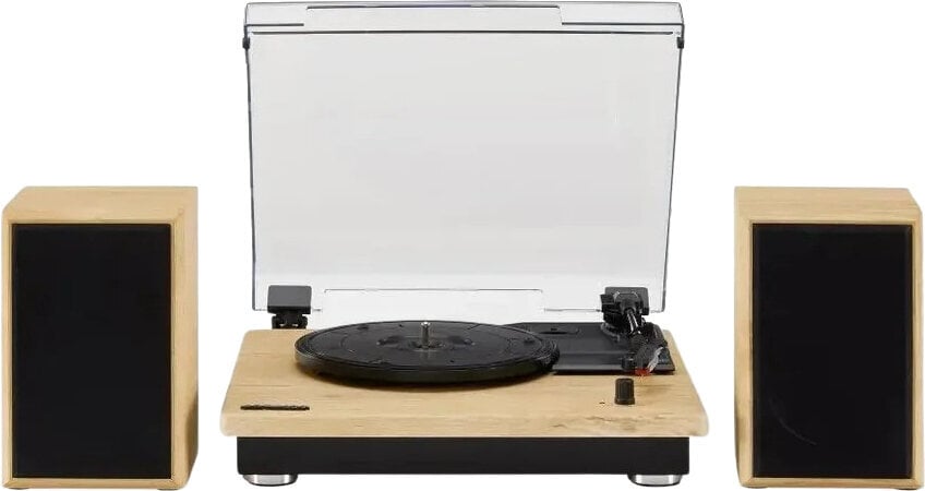 Crosley Brio Platespiller m/høyttalere, Natural