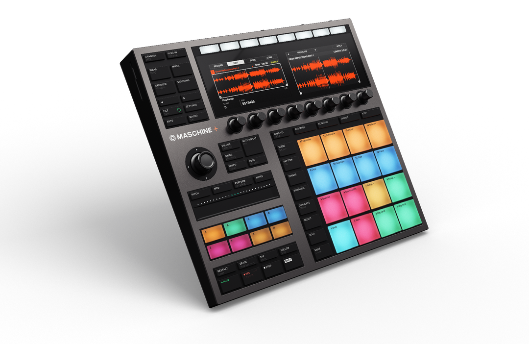 Native Instruments MASCHINE PLUS Groovebox for frittstående produksjon og fremføring