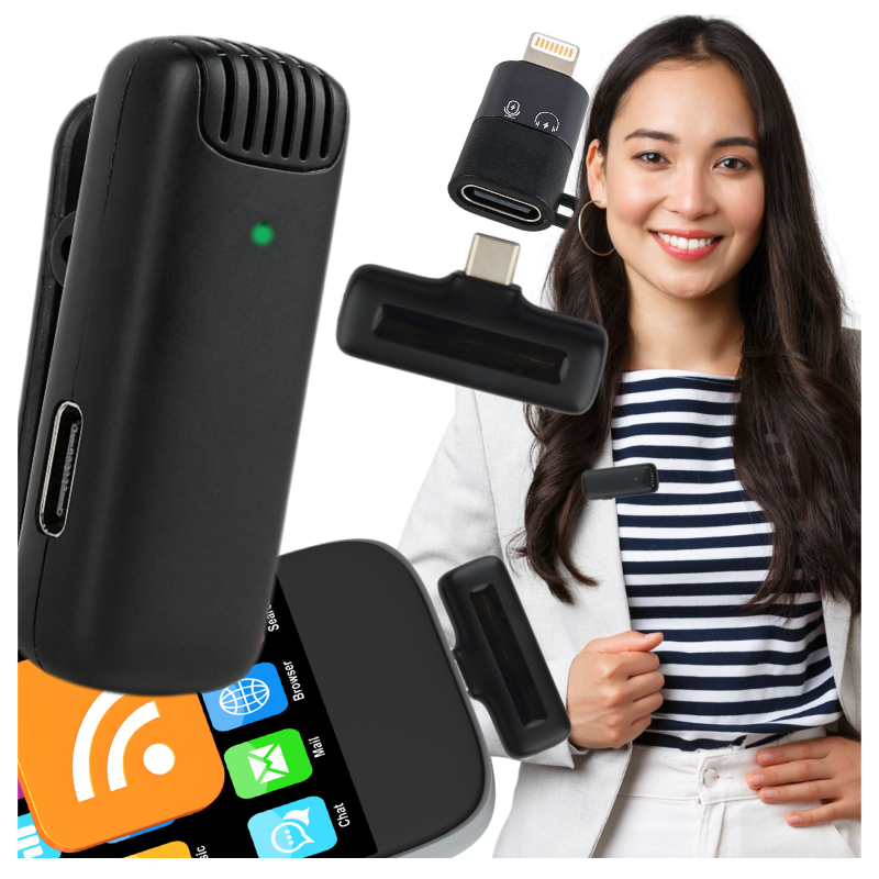DNA ICM1 smartphone-mikrofonsett