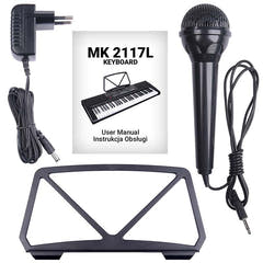Keyboard med LED (61 tangenter)