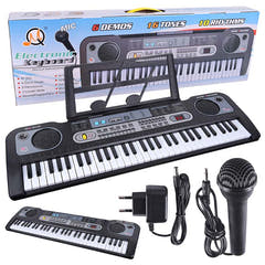 MQ 6119 PIANO orgeltangenter med mikrofon til