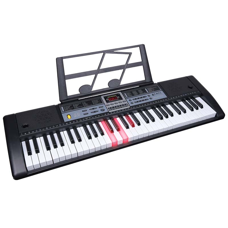 MQ 6136L klaverorgel med mikrofon for barn