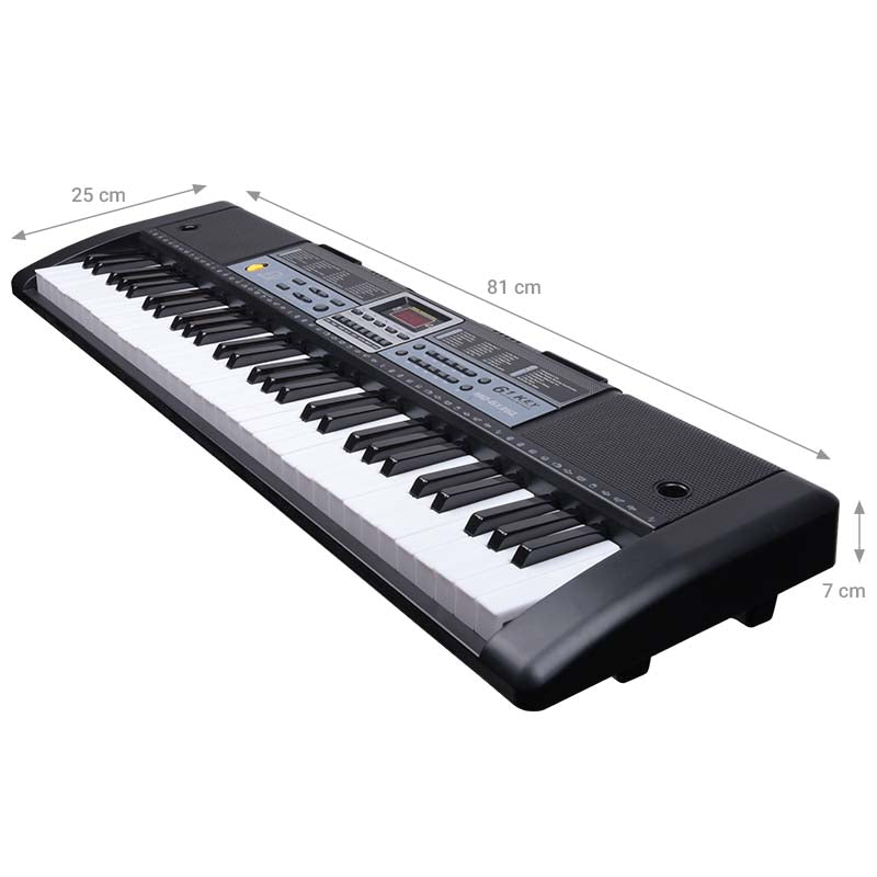 MQ 6136L klaverorgel med mikrofon for barn