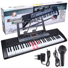 MQ 6136L klaverorgel med mikrofon for barn