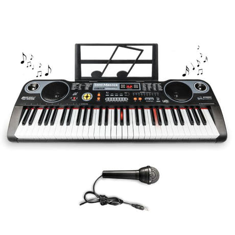 MQ 6115L pedagogisk keyboard med belyste taster