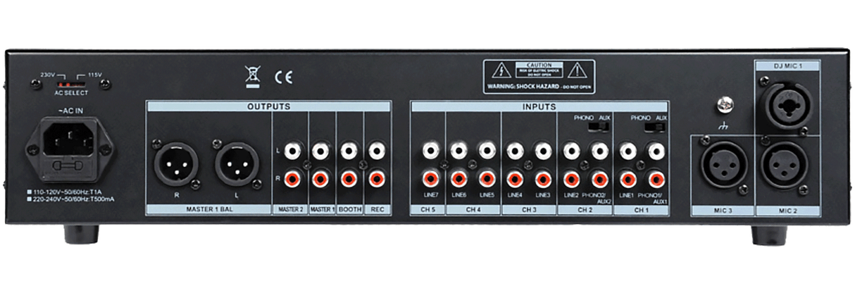 BST MX56U Rack mixer