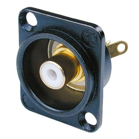 Neutrik NF2D-9 Phono D-type chassisplugg