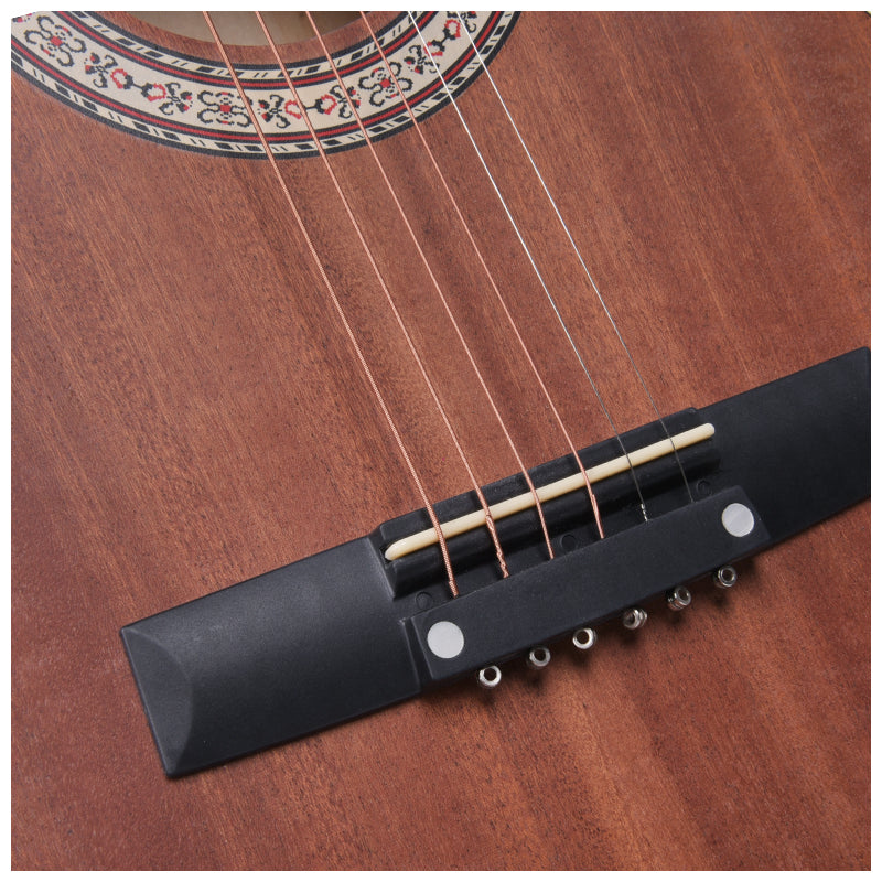 Akustisk barnegitar 1/2 – matt sort