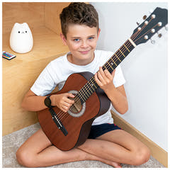 Akustisk barnegitar 1/2 – matt sort