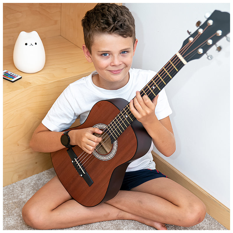 Akustisk barnegitar 1/2 – matt sort
