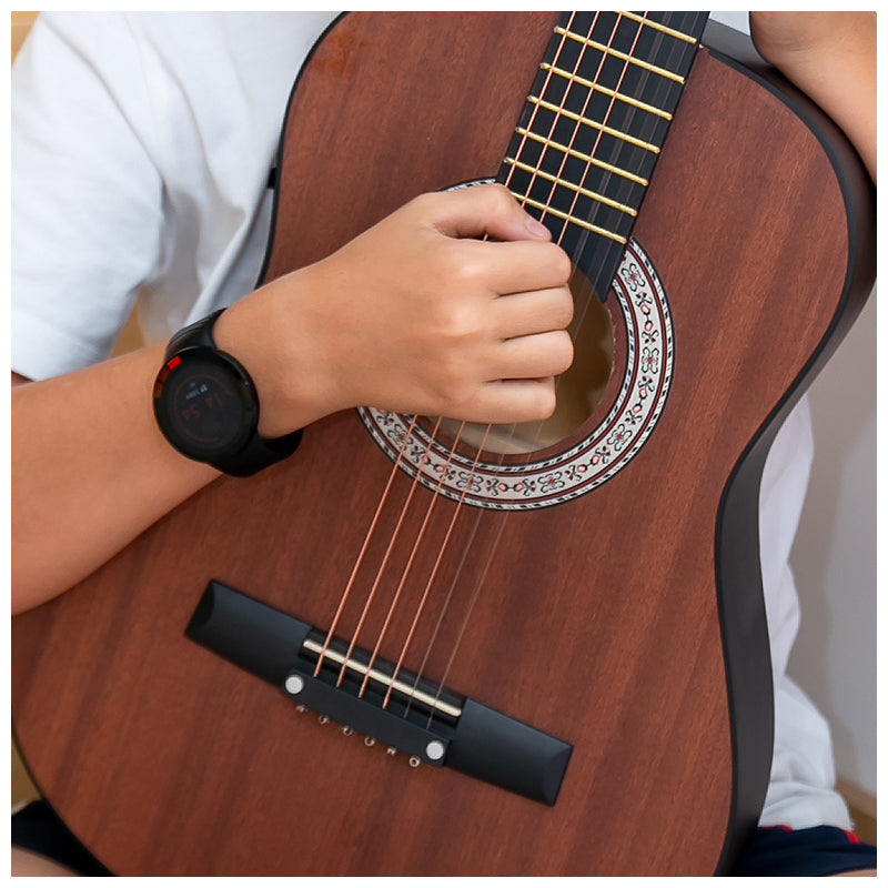 Akustisk barnegitar 1/2 – matt sort