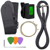 V-Tone EAG SET BK elektrisk akustisk gitar + forsterker, Sort