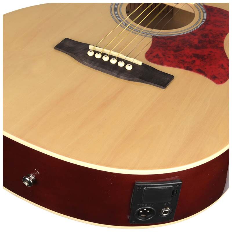 V-TONE EAG SET NT elektrisk akustisk guitar + forsterker, Naturel
