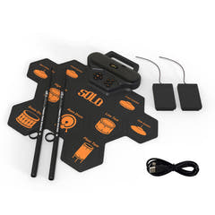 Roll-Up elektronisk trommesett USB-C MP3