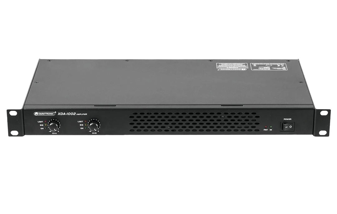 Omnitronic XDA-1002 PA digital forsterker