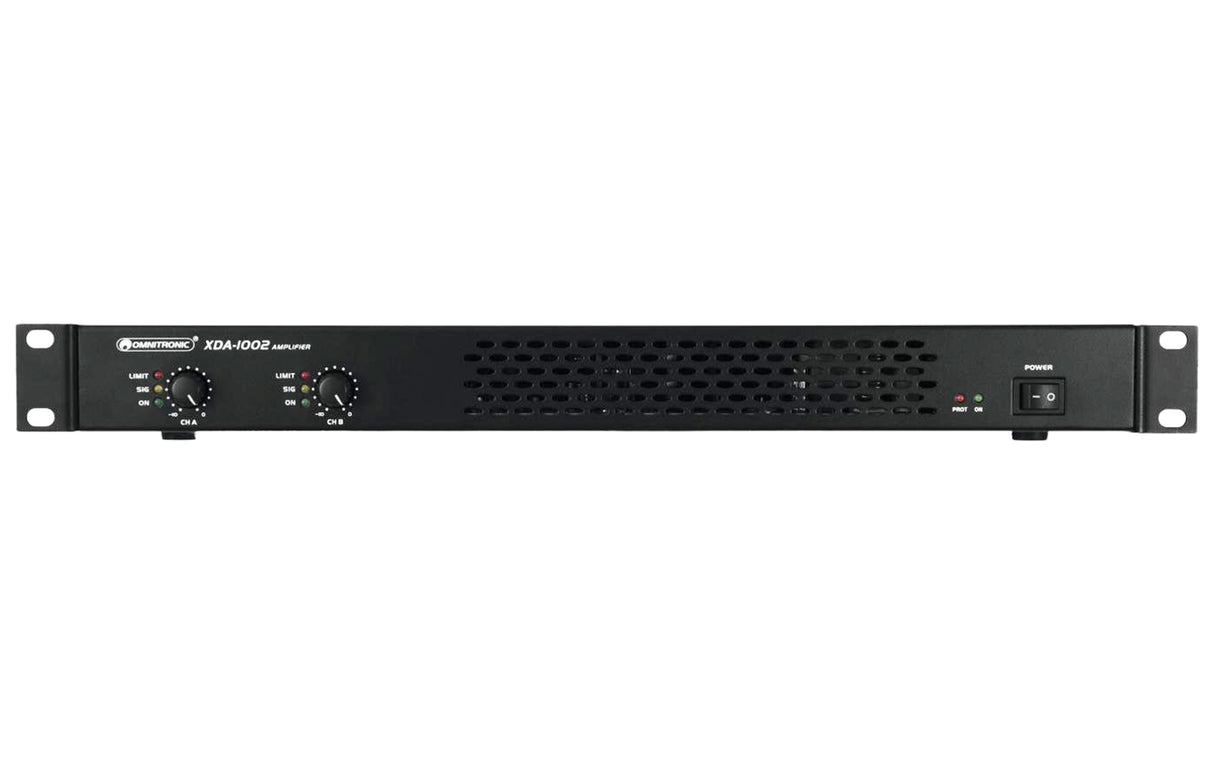 Omnitronic XDA-1002 PA digital forsterker