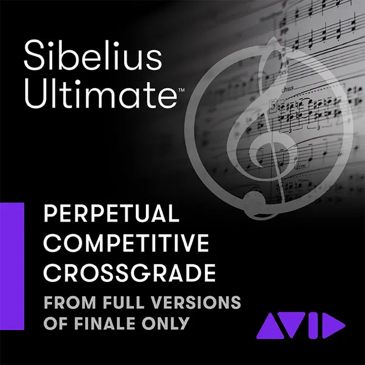 Sibelius Ultimate evigvarende konkurrerende crossgrade
