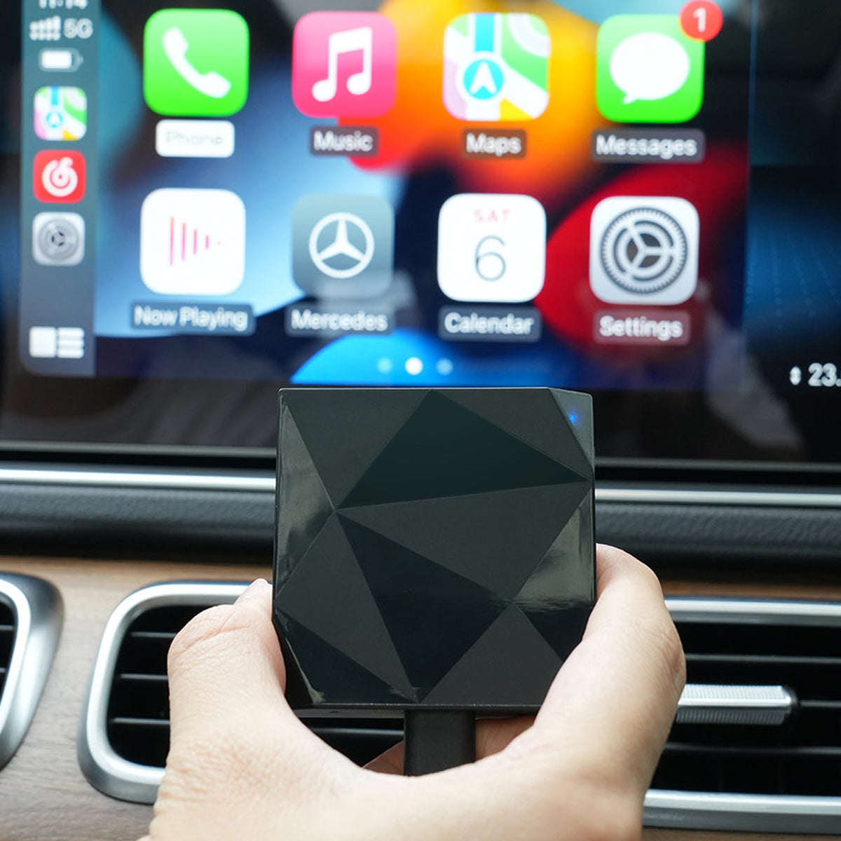 Returvar: Trådløst Apple CarPlay Adapter MK4