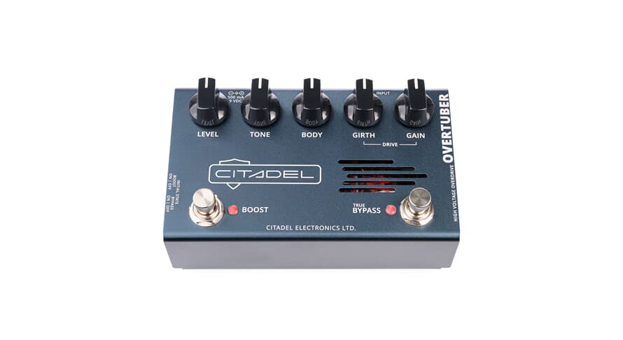 Citadel Overtuber rør-overdrive med boost