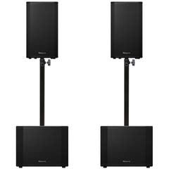 Pioneer DJ 2x XPRS-1152ST + 2x XPRS-122 Pakke