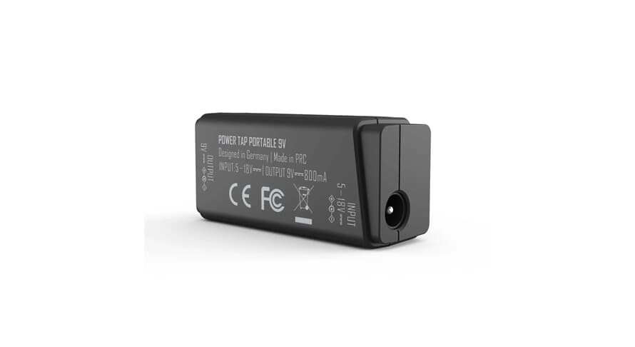 ENGL Power Tap Portable, 9 V fra powerbank