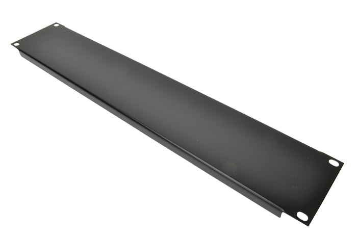 19" svart stativpanel