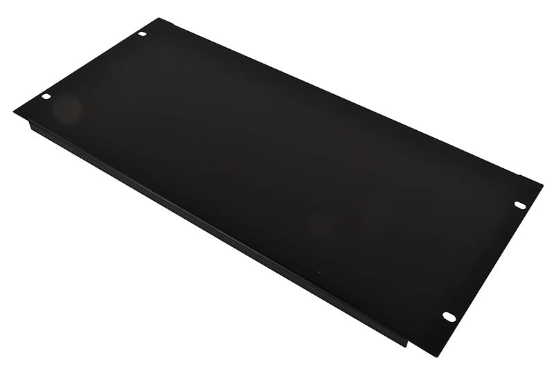 19" svart stativpanel