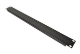 19" svart stativpanel