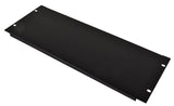 19" svart stativpanel