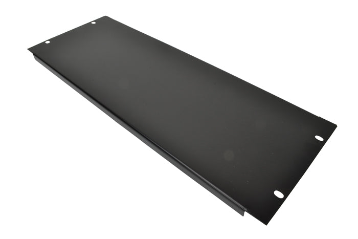 19" svart stativpanel