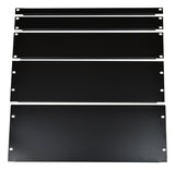 19" svart stativpanel