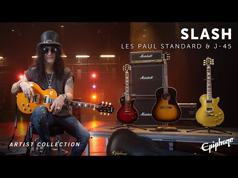 Epiphone Slash Les Paul Standard elektrisk gitar (Vermillion Burst )