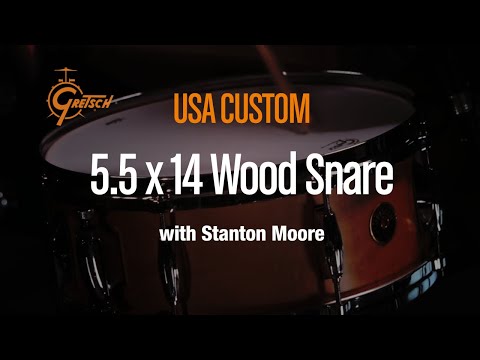 Gretsch skarptromme USA Custom - 14" x 5.5" / 8 double lugs