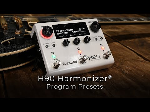 Eventide H90 Dark Harmonizer-multieffektpedal, begrenset utgave