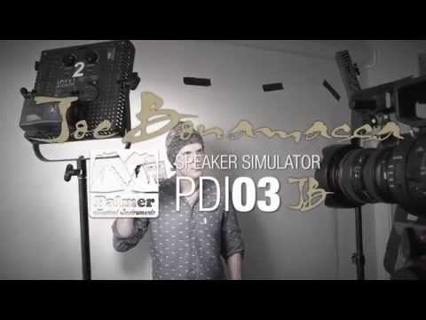 Palmer PDI 03 JB - Joe Bonamassa signaturmodell gitarhøyttalersimulator-DI