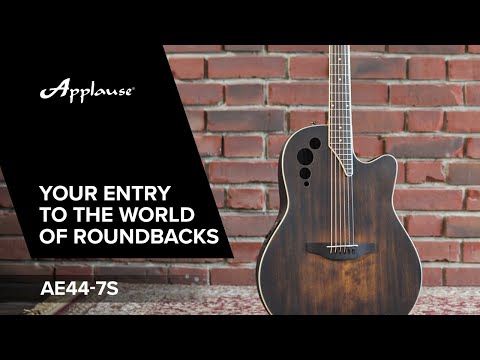 Applause E-akustisk Gitarer AE44II Mid Cutaway - Vintage lakk satin (AE44-7S)